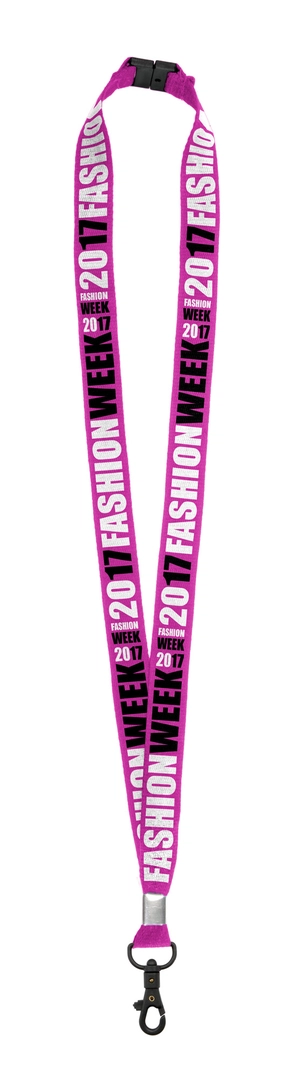 Lanyard coton personnalisable