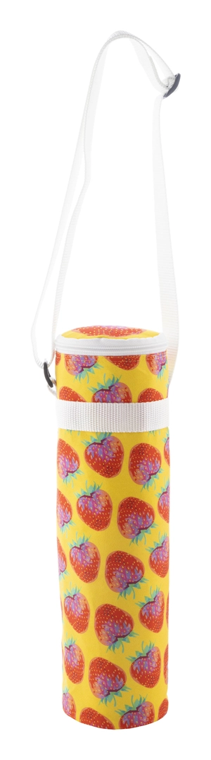 Sac isotherme bouteille zippé sur mesure en polyester RPET 600D personnalisable