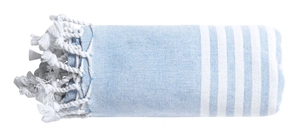 Serviette de plage en coton - Fouta personnalisable personnalisable