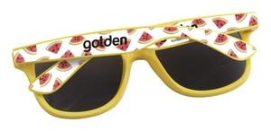 Lunettes de soleil UV400 avec personnalisation doming personnalisable