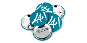 Badge rond ø 45mm personnalisable