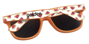 Lunettes de soleil UV400 avec personnalisation doming personnalisable