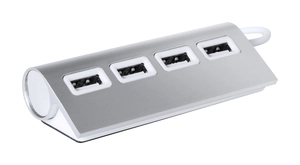 Hub USB 4 ports aluminium personnalisable