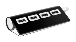 Hub USB 4 ports aluminium personnalisable