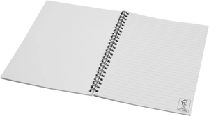 Carnet de notes recyclé à spirales Desk-Mate® A5 coloré personnalisable