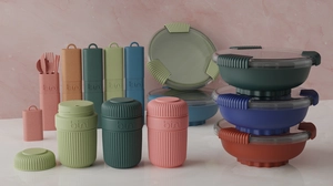 Couvert made in France BINI - Kit de couvert en matière naturelle biosourcée personnalisable