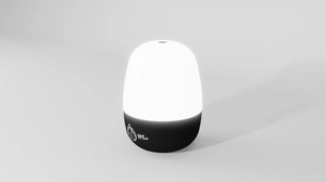 Lampe nomade avec logo lumineux - étanchéité IP44 personnalisable