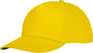 Casquette 5 panneaux avec fermeture velcro - Panneau frontal renforcé personnalisable