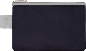 Trousse de toilette en nylon avec cordon de serrage personnalisable