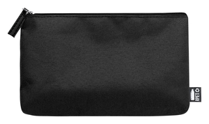 Trousse de toilette en RPET 600D - fermeture zippée personnalisable