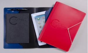 Etui pour tablette numérique en cuire recyclé personnalisable