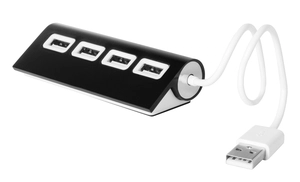 Hub USB 4 ports aluminium personnalisable