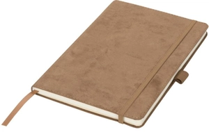 Carnet A5 imitation daim - couverture rigide personnalisable