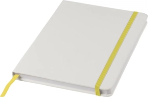 Carnet A5 avec élastique de couleur - 80 feuilles lignées personnalisable