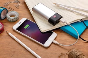 Powerbank 4000 mAh avec affichage LED personnalisable