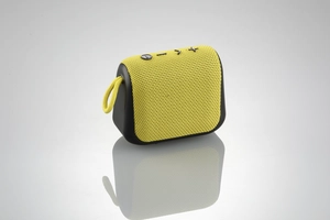 Enceinte sans fil compact - avec boucle en tissu pour le transport personnalisable