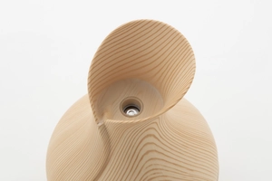 Humidificateur de bureau en plastique motif bois personnalisable