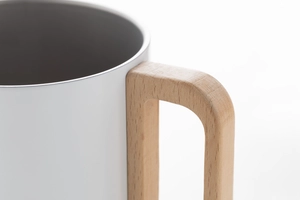 Mug en acier inoxydable recyclé à double paroi 350 ml personnalisable