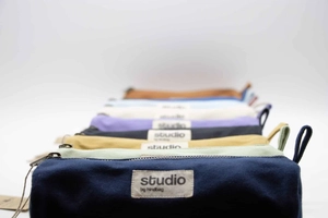 Trousse ronde Chloe - fabriqué par une ONG personnalisable