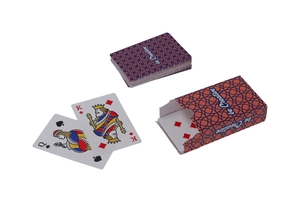 Cartes à jouer personnalisées 54 cartes - fabrication Europe personnalisable