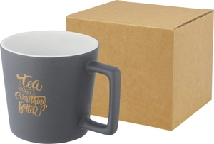 Tasse de 370 ml en céramique avec finition mate personnalisable