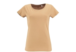 T shirt Femme manches courtes - coton bio et polyester recyclé personnalisable