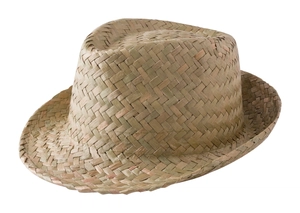 Chapeau de paille ZELIO unisexe sans bandeau personnalisable