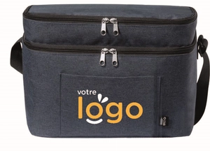 Sac isotherme en PET recyclé avec 2 compartiments personnalisable