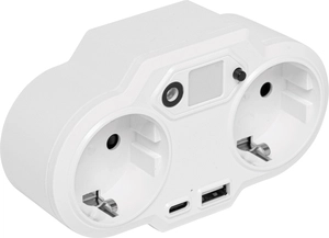 Adaptateur USB avec veilleuse - verrouillage enfant personnalisable