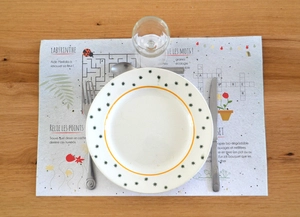 Set de table en graines biodégradable personnalisable