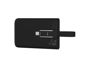 Mini Powerbank 1000 mAh avec logo lumineux personnalisable