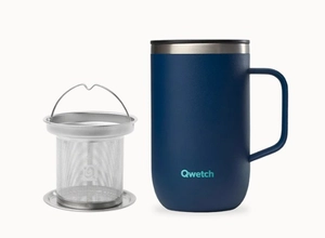 Mug isotherme tisanière QWETCH - 470 ml personnalisable