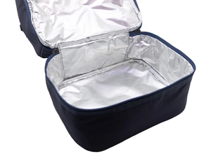 Sac à bento isotherme 'Uji' en polycoton personnalisable