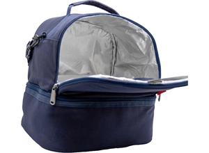 Sac à bento isotherme 'Uji' en polycoton personnalisable
