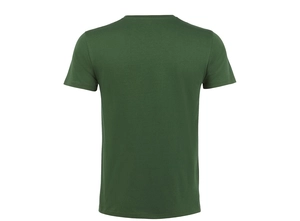 T shirt Homme manches courtes - coton bio et polyester recyclé personnalisable