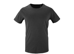 T shirt Homme manches courtes - coton bio et polyester recyclé personnalisable