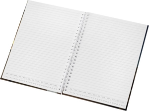 Agenda non daté Desk-Mate® à couverture rigide A5 personnalisable