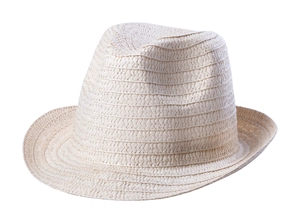 Chapeau de paille synthétique LICEM unisexe sans bandeau personnalisable