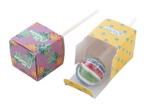 Sucette au goût multifruit (8 g) - fabrication Europe personnalisable