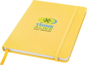 Carnet A5 avec couverture rigide - papier ligné 60gr personnalisable