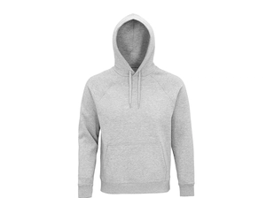 Sweat shirt capuche unisexe col rond - manches longues personnalisable