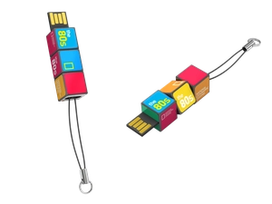 Rubik's USB mini - antistress personnalisable