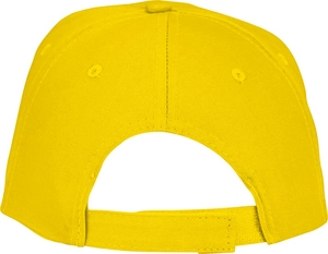 Casquette 5 panneaux avec fermeture velcro - Panneau frontal renforcé personnalisable