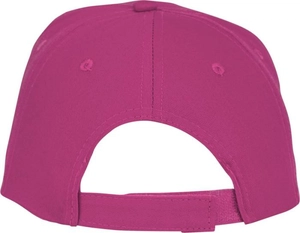 Casquette 5 panneaux avec fermeture velcro - Panneau frontal renforcé personnalisable