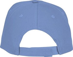 Casquette 5 panneaux avec fermeture velcro - Panneau frontal renforcé personnalisable