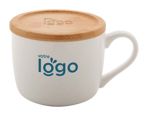 Tasse en porcelaine 400 ml, mug haute qualité ATHENA personnalisable