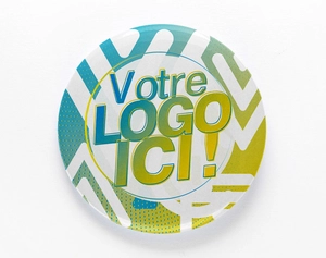 Badge attache épingle - Diamètre 25mm - Made in France
