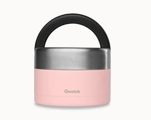 Boîte repas avec poignée isotherme QWETCH - 650 ml personnalisable
