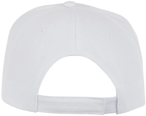 Casquette 5 panneaux avec fermeture velcro - Panneau frontal renforcé personnalisable