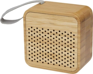 Enceinte Bluetooth 5.0 - Haut parleur sans fil 3W en bambou personnalisable